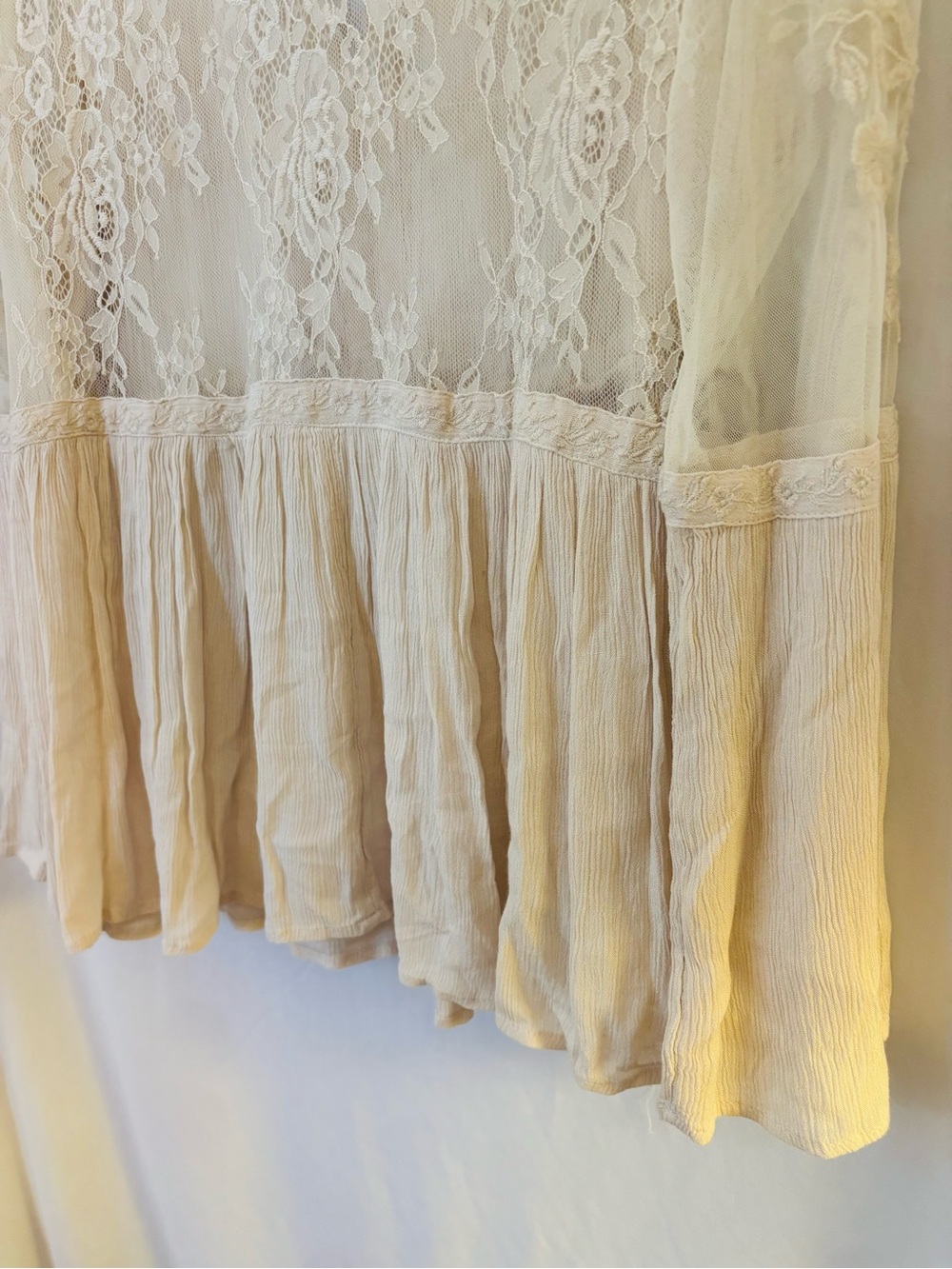 American Eagle Outfitters Boho Bridal Top XXL - Picture 6 of 9